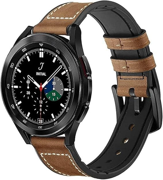 Samsung Intoval Watch Band Galaxy Watch 64 Classic 4 Genuine Leather Band