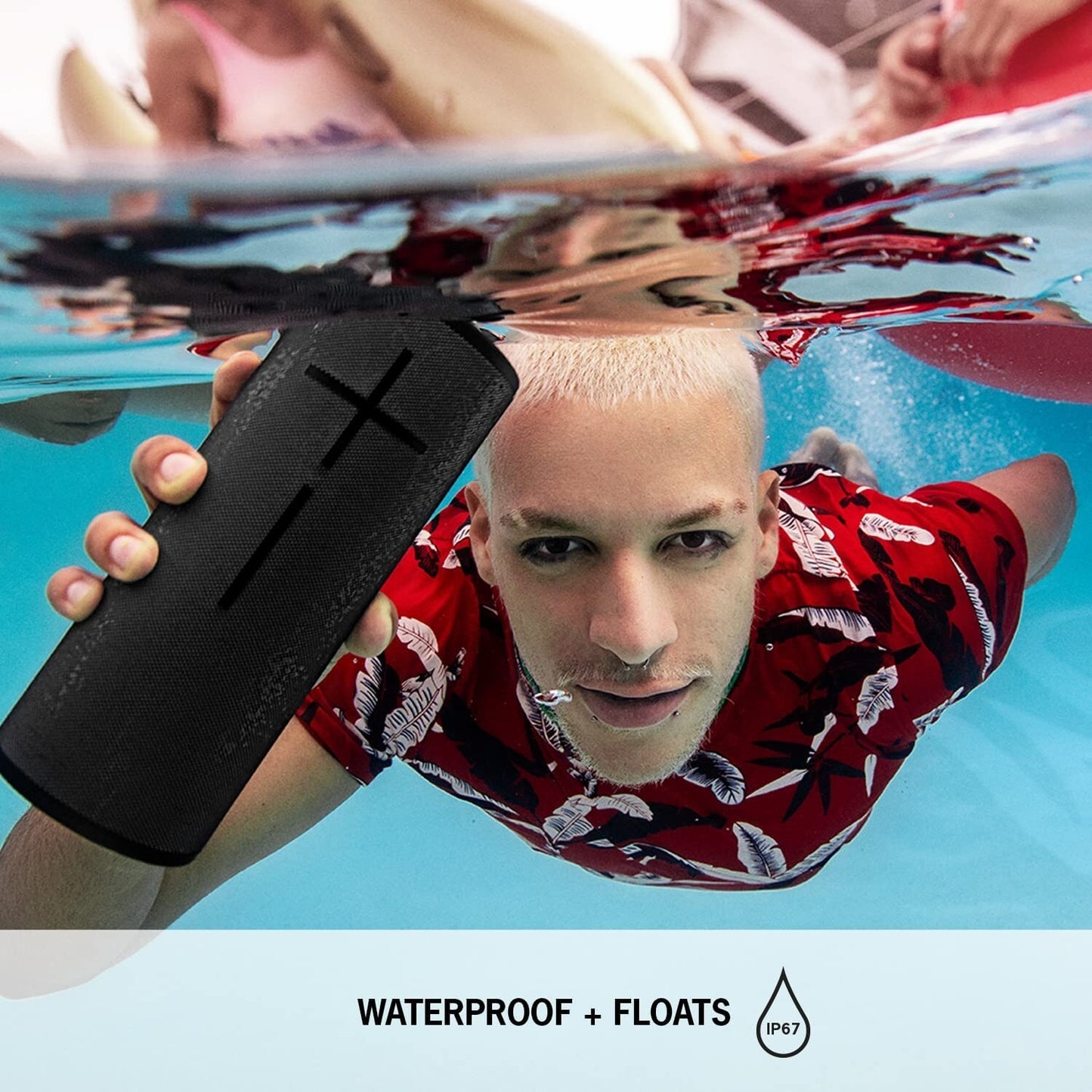 Ultimate Ears MEGABOOM 3 Portable Bluetooth Speaker Powerful BASS 20h - BLACK