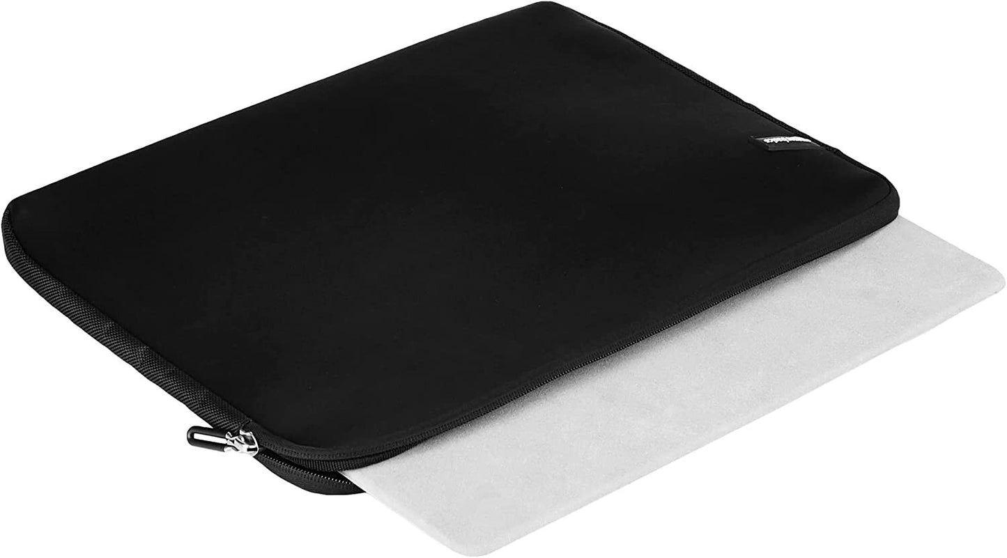 Amazon Basics 156Inch Laptop Sleeve Protective Zipper Black