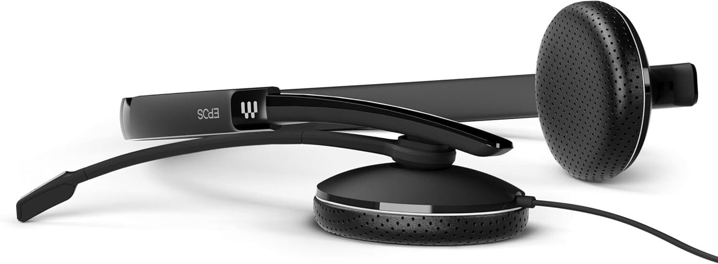 EPOS 165T Adapt II Wired DoubleSided Headset 3.5mm Jack Connectivity