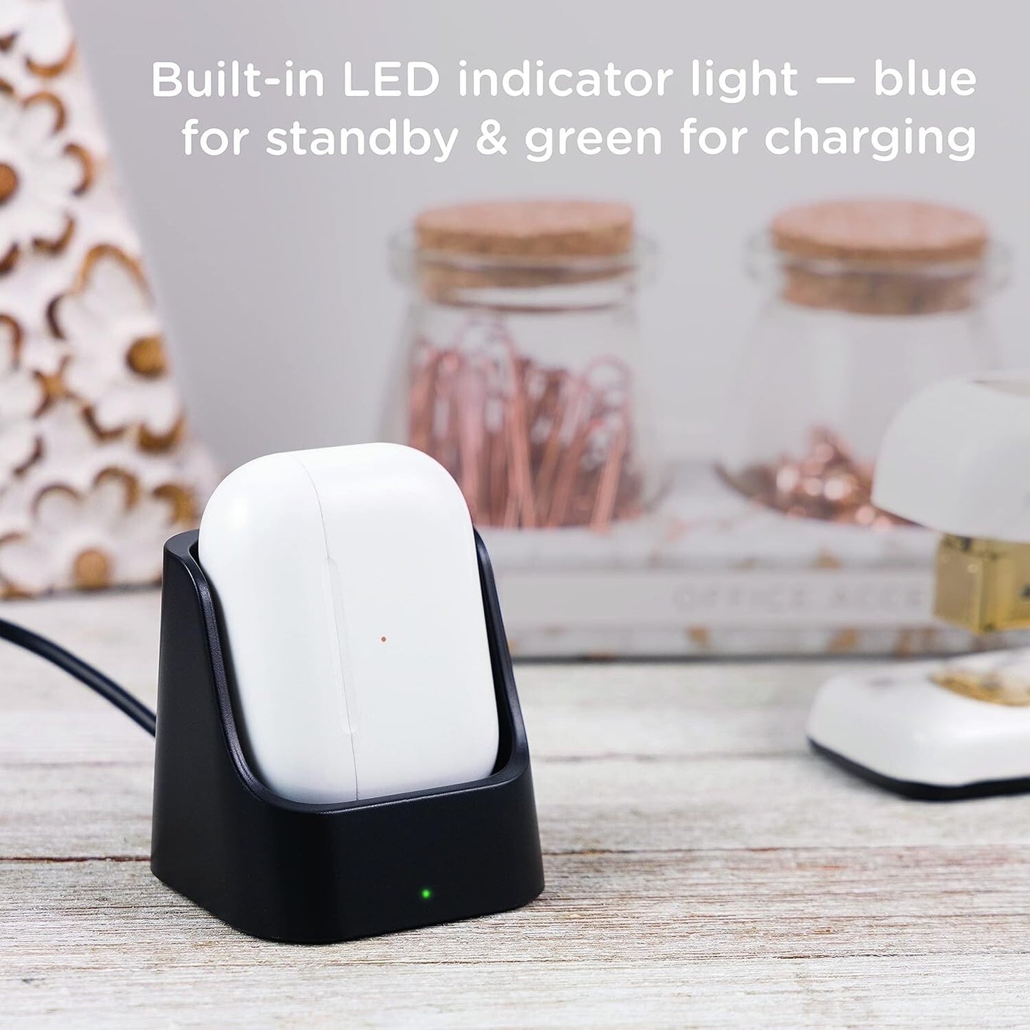 Cordinate Wireless Charging Station Compatible Only w AirPods AirPods Pro