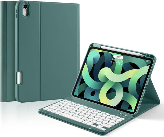 2022 2020 Laetass Keyboard iPad Air 5th iPad Air 4th 109 Leather