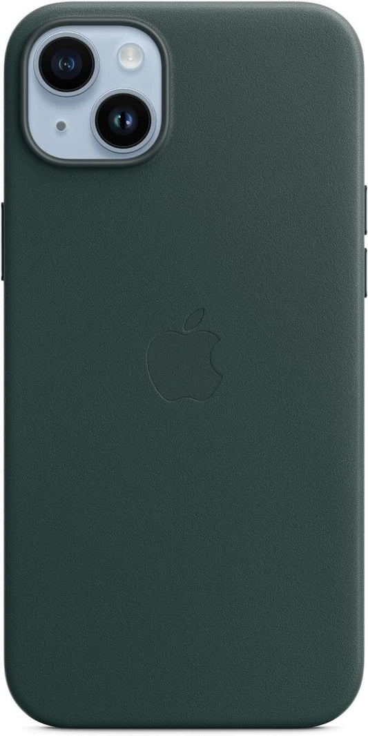 Apple iPhone 14 Plus Leather MagSafe Forest Green