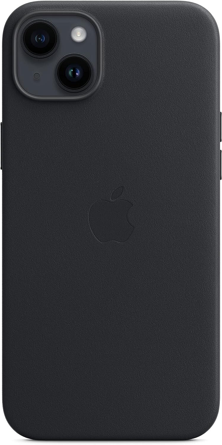 Apple iPhone 14 Plus Leather MagSafe Midnight