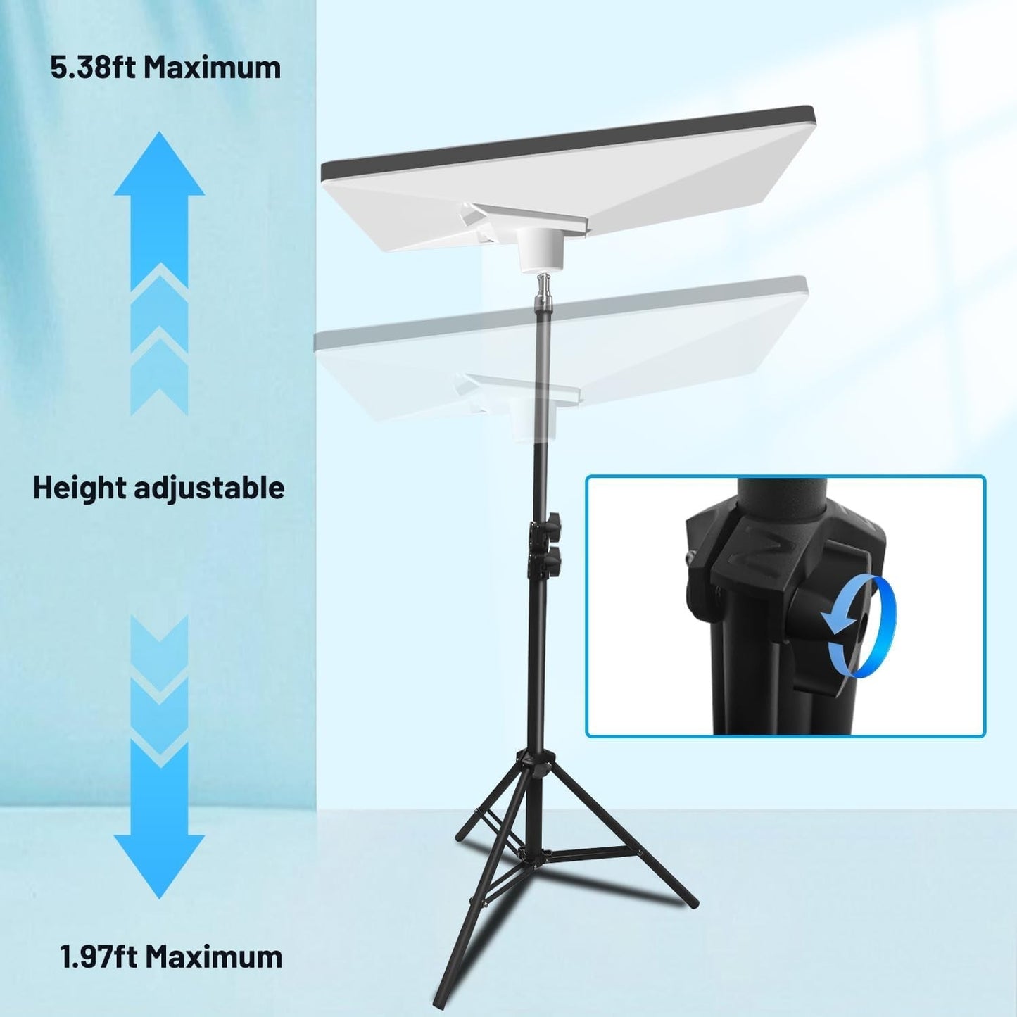 Starlink Mini Mount Tripod Aluminum Alloy Stand Stable Portable for Connectivity
