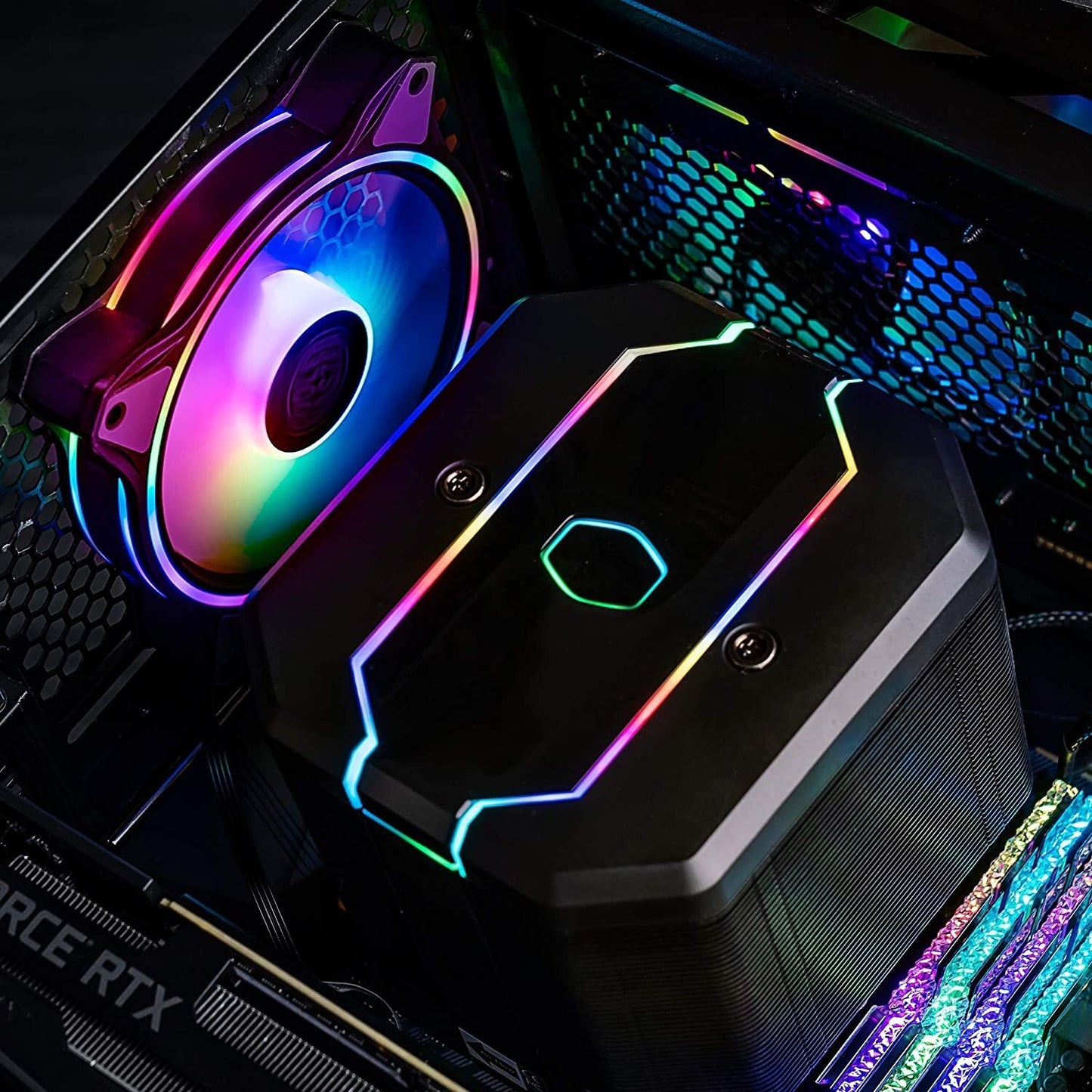 MF120 Cooler Master MasterFan Halo 120mm Fan