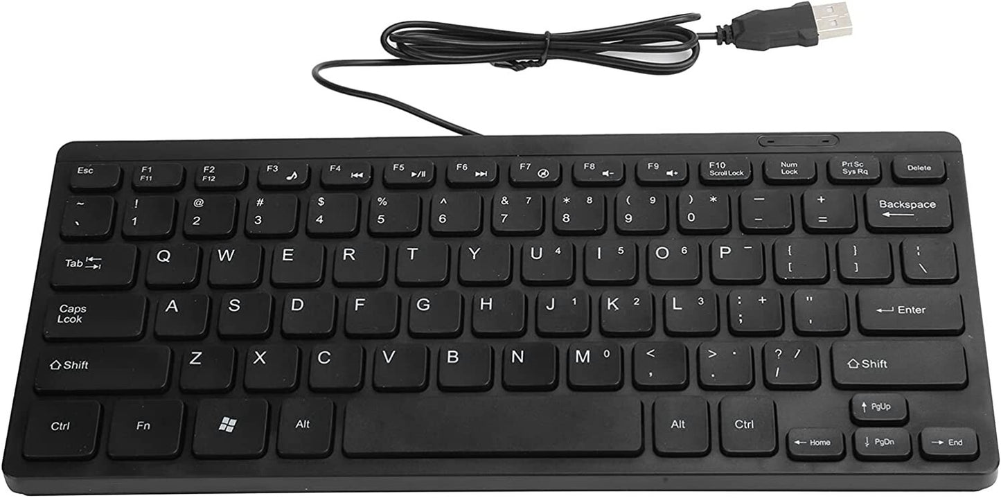 YYOYY K1000 UltraThin Mini MultiFunction Keyboard UltraLong Cable
