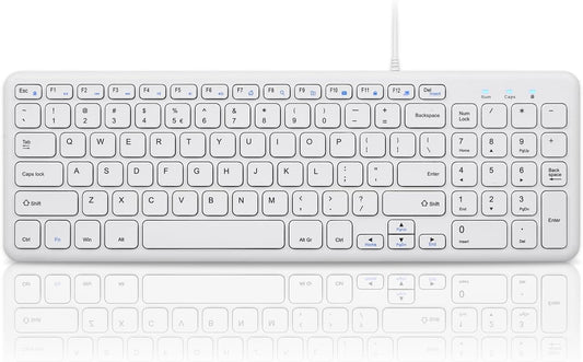 PERIBOARD-213W USB Perixx Wired Quiet Scissor Keyboard