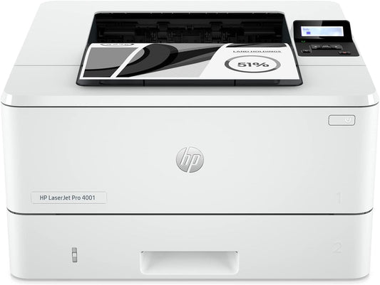 HP LaserJet Pro 4001ne Printer – Fast Mono, Ethernet/USB, Small Teams
