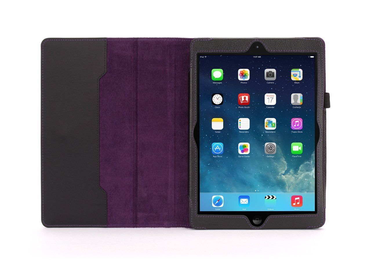 Griffin Black Polka Dots Back Bay Folio iPad Air