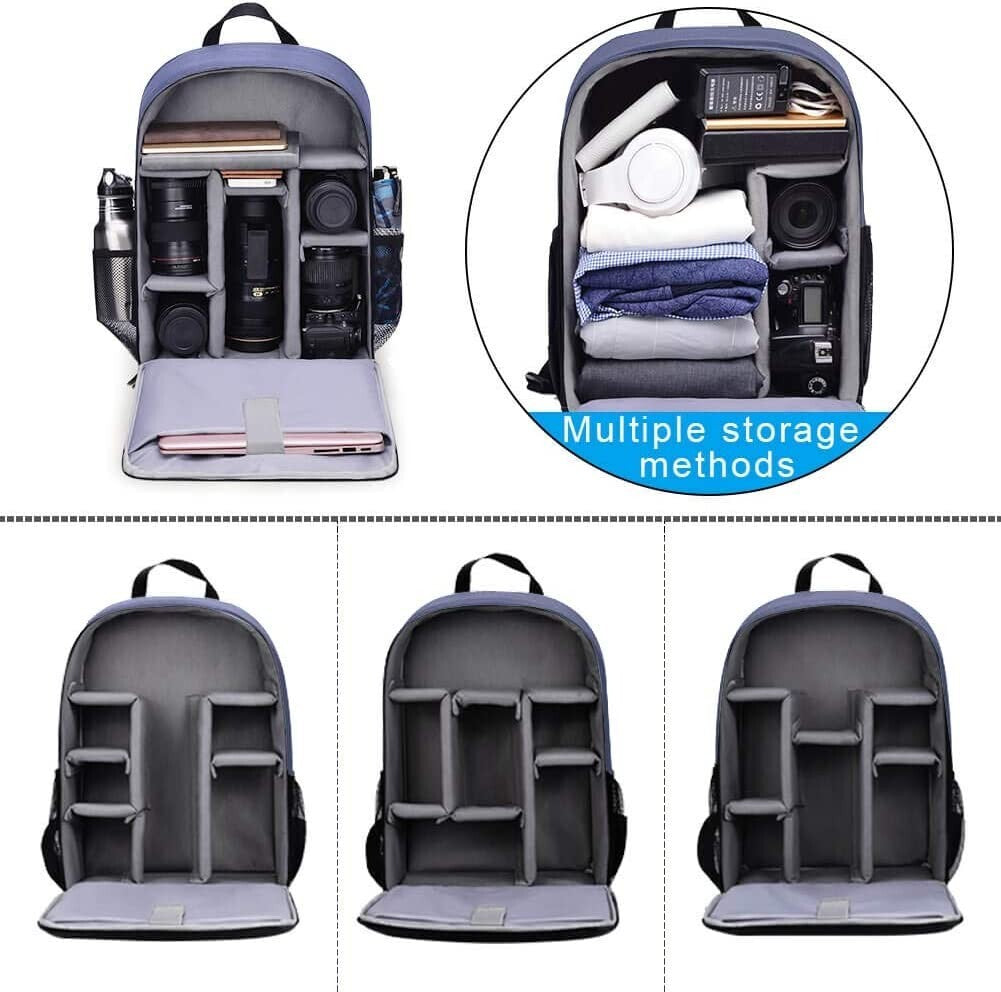 DSLR SLR CADeN Camera Backpack Bag w Laptop Compartment 156 Mirrorless