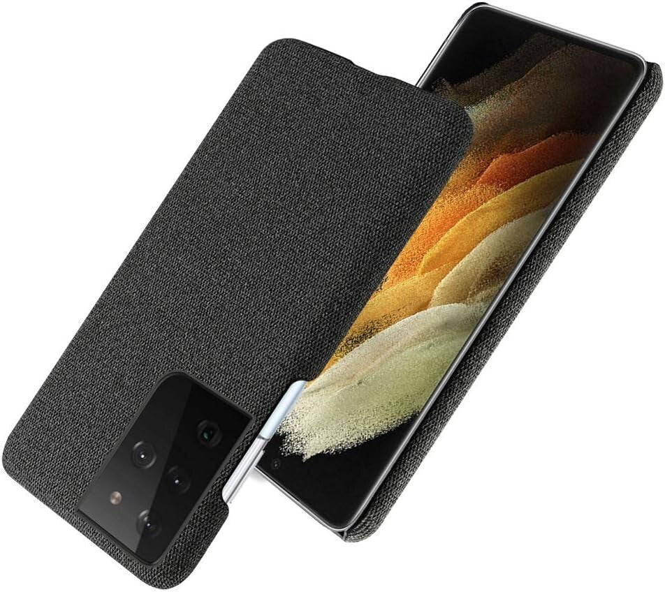 Samsung S21 S21 Compatible Galaxy Ultra 5G Slim Cloth Plastic Shell