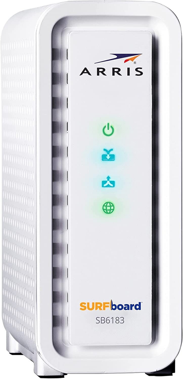 ARRIS SB6183 Surfboard 16x4 30 Cable Modem Black