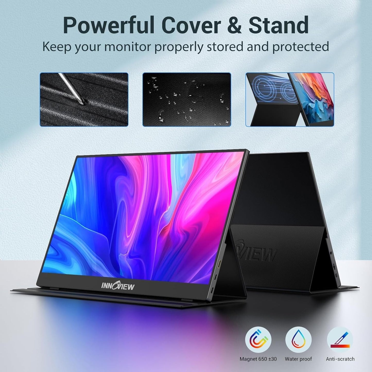 FHD 1080P Innoview Portable Monitor 156 Inch C Second External Monitor