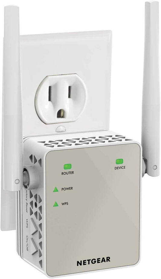 NETGEAR EX6120 WiFi Range Extender Coverage Up to Sq Ft 25 Devices