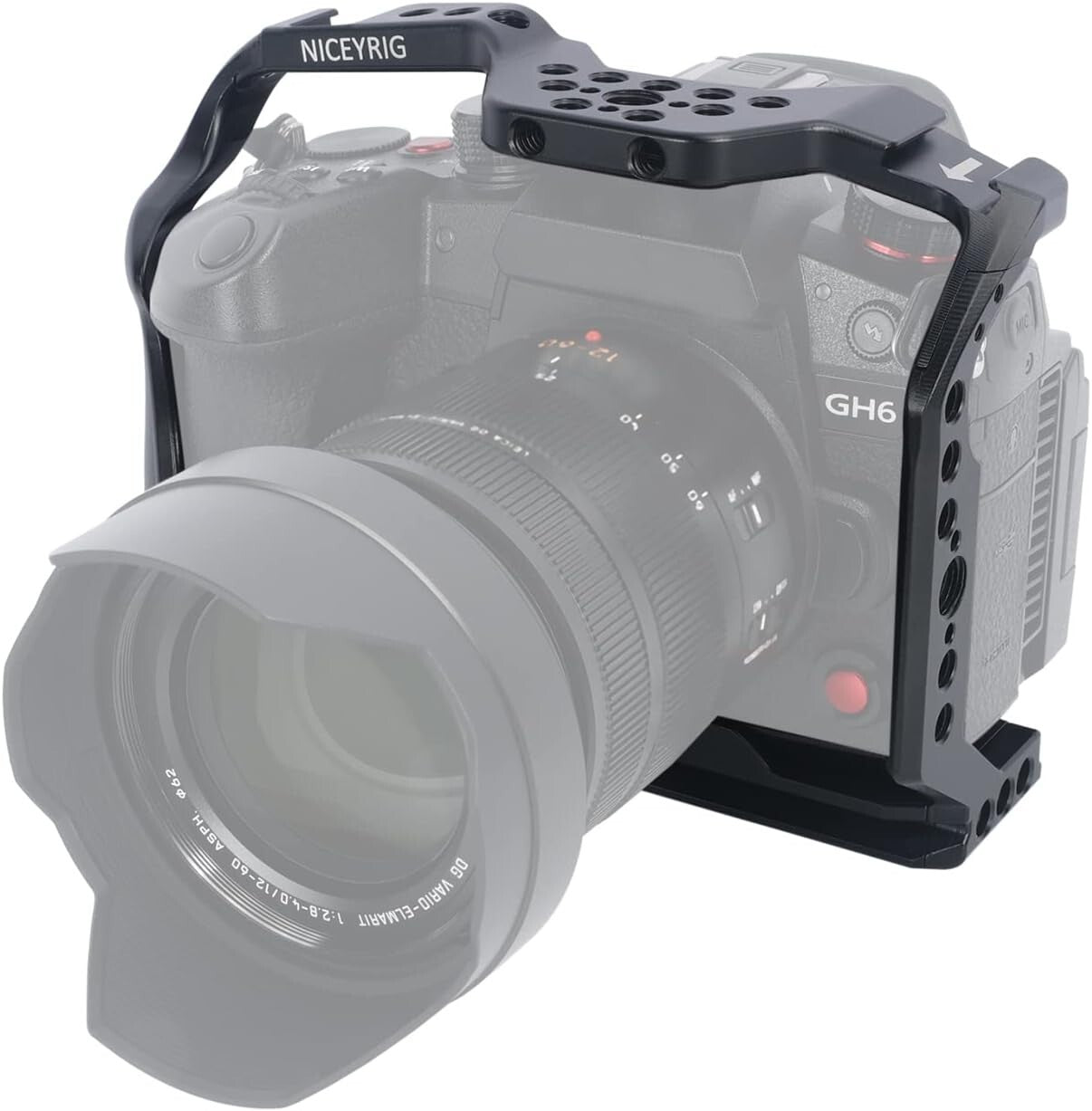 NICEYRIG GH6 Cam Cage Panasonic Lumix w Handle Handgrip