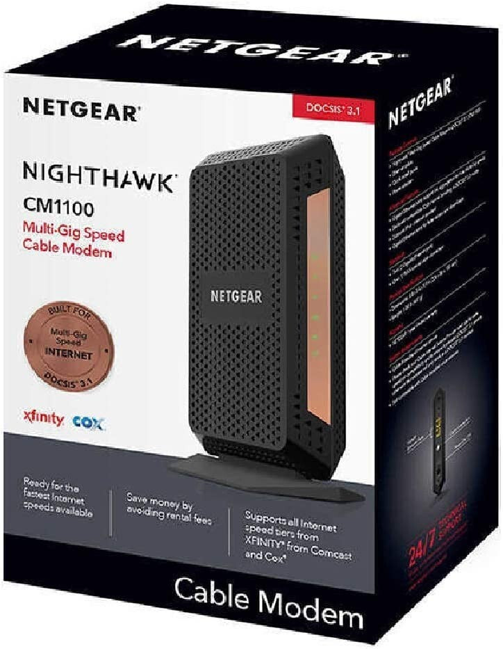 NETGEAR DOCSIS Nighthawk MultiGig Speed Cable Modem 31