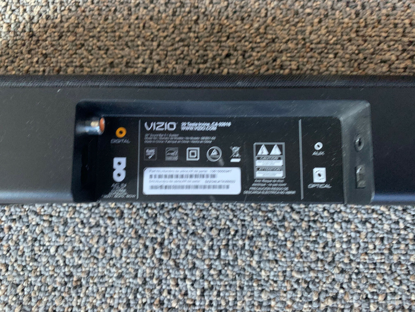 VIZIO SB3651-E6 SmartCast 36 51 Soundbar System Black