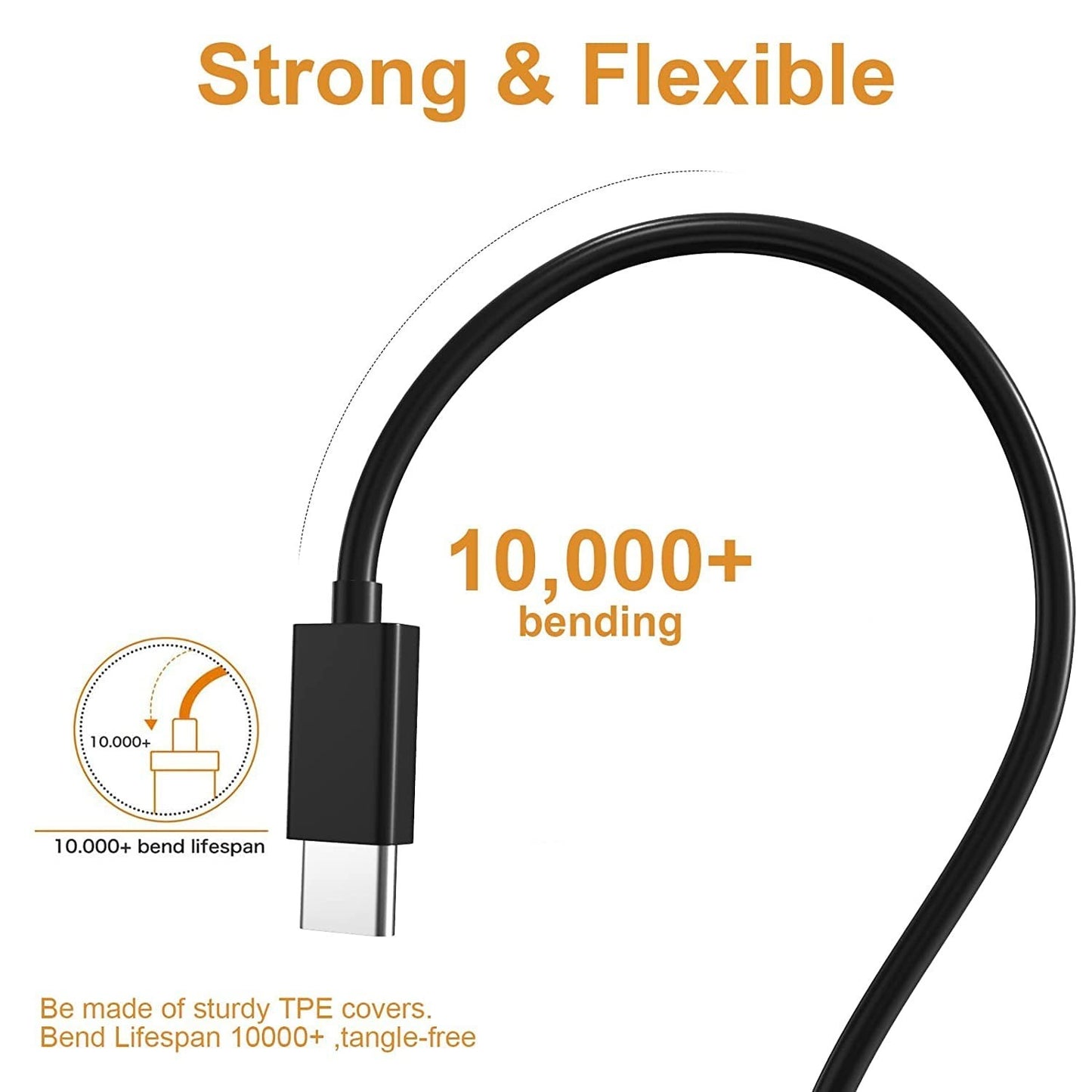 Toxaoii USB-C Charger Cable 3.3FT Fast Charging for ReMarkable 2 & ONN Tablets