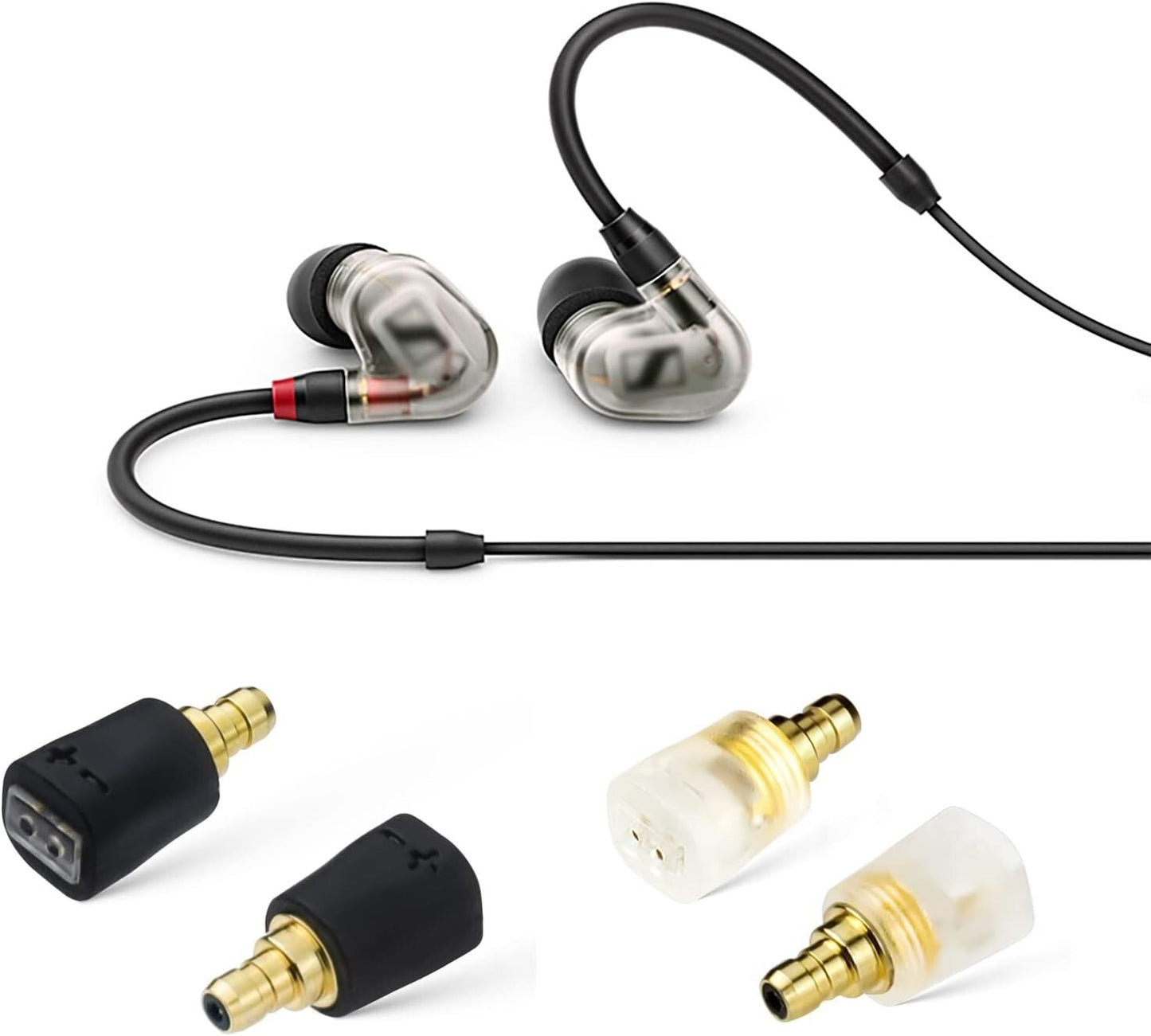 IE400 okcsc Adapters Sennheiser Pro Earbuds Male to 2 Pin Cable Female Compa