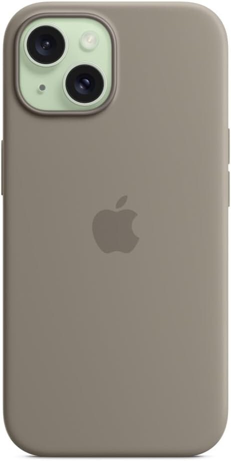Apple iPhone 15 Silicone MagSafe Clay