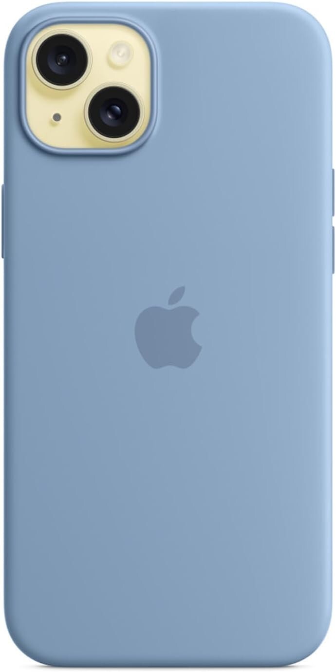 Apple iPhone 15 Plus Silicone MagSafe Winter Blue