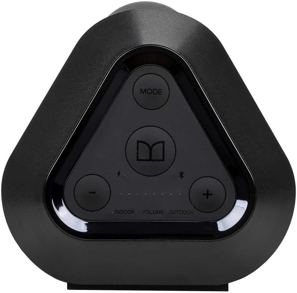 Monster 120W Bluetooth Boombox Speaker IPX5 Waterproof USB Out AUX Input