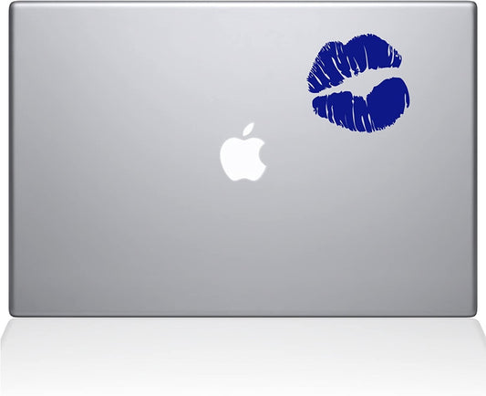 Decal Guru Kissy Lips MacBook Decal Vinyl Sticker 13 MacBook Pro