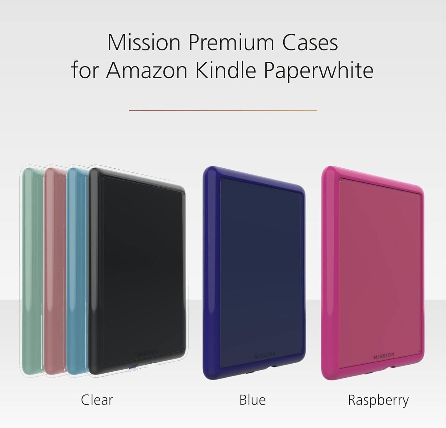 Made For Amazon Clear Case with Screen Protector for Kindle Paperwhite (4th Gene