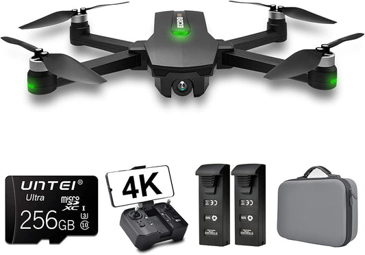 UNTEI GPS Drones wCamera Adults 4K Auto Return HomeOptical Flow Positionin