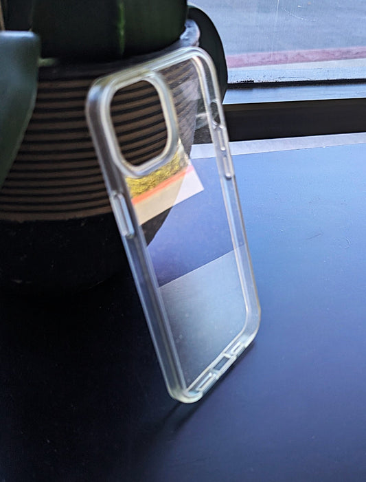 OtterBox iPhone 15/14 Plus Case – Clear Glitter Stardust, Slim Cover - OEM