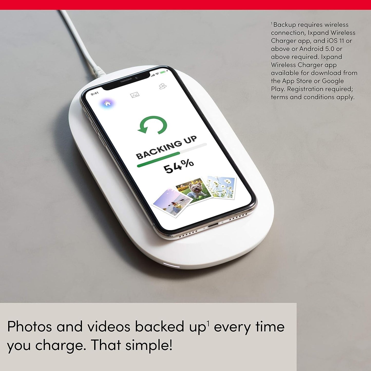 256GB 10W SanDisk 2in1 Ixpand Wireless Charger Sync photovideo Qi Fast