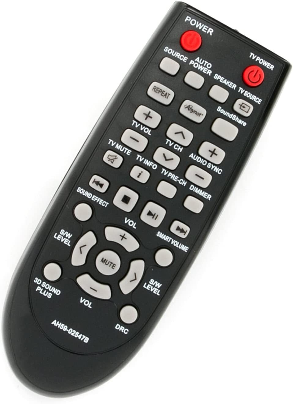 Samsung AH59-02547B AH68-0 Soundbar Remote Control Replacement fit Sound Bar