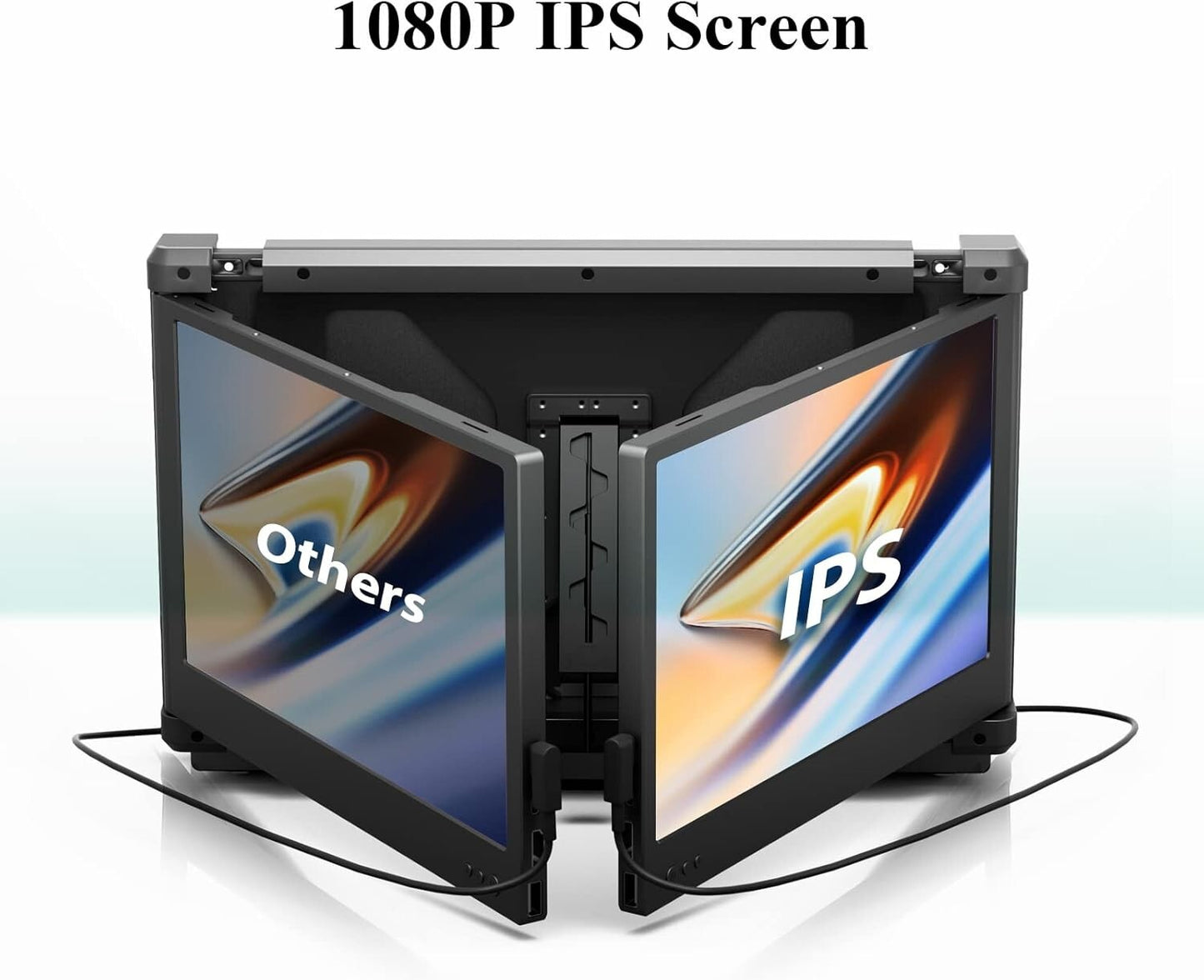 KEFEYA HDMI Laptop Screen Extender 12 Full HD Type-C Plug