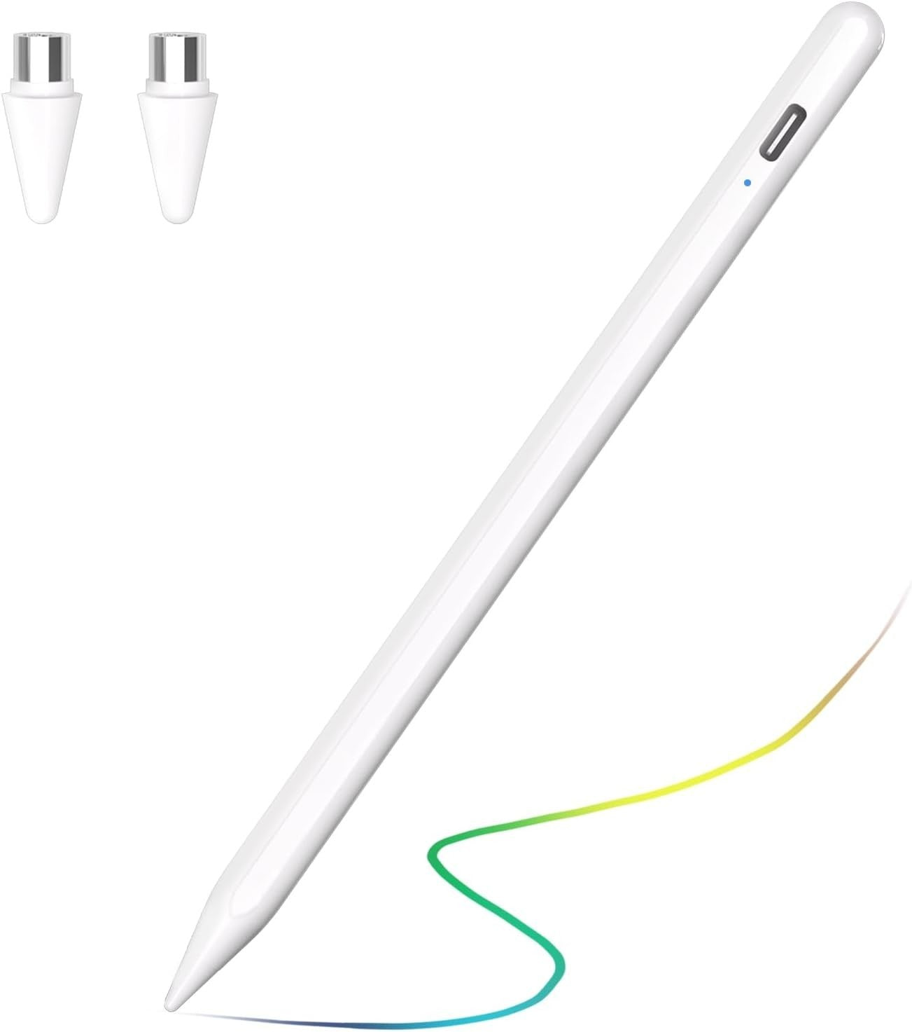 Active Stylus Pen for iOS/Android Touch Screen Comp. w/ Samsung, Lenovo, Huawei
