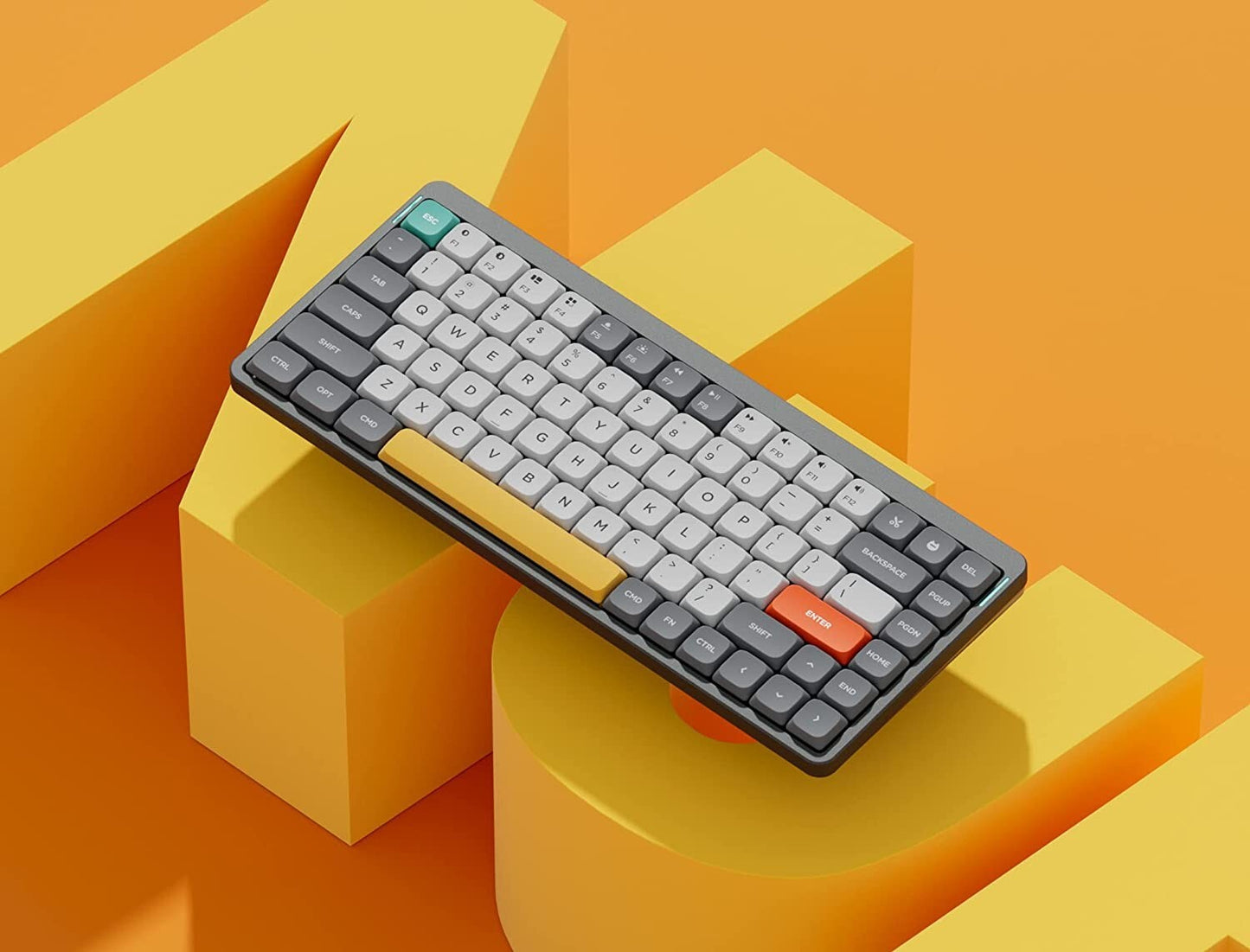 nuphy Air75 Mechanical Keyboard 75 Low Profile Wireless Keyboard Supports Blu