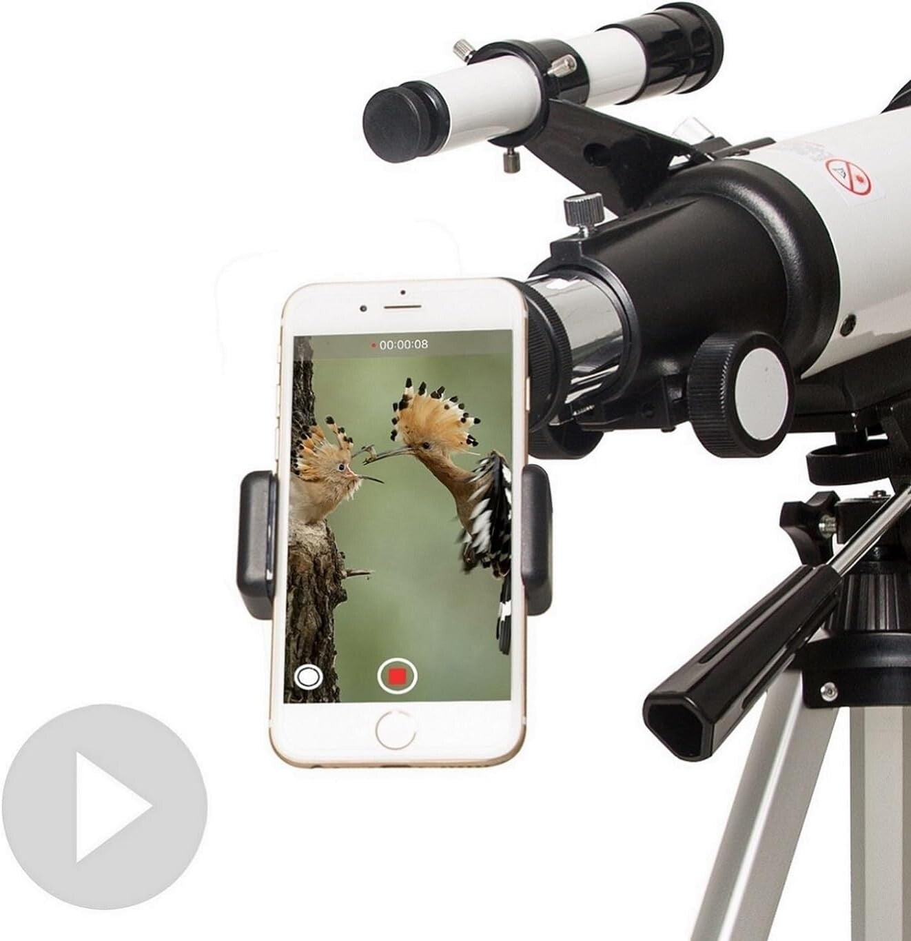 Gskyer Telescope 70 mm Aperture 400mm AZ Mount Astronomical Refracting Telescope