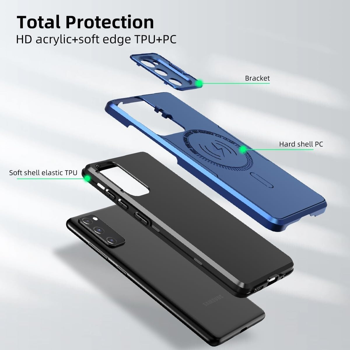 S20 Designed Galaxy FE Compatible w Camera Lens Protector Heavy Duty