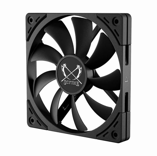 Size: KAZE FLEX II 120 SLIM PWM Compatible, Up to 1,800 rpm KFS1215FD18-P
