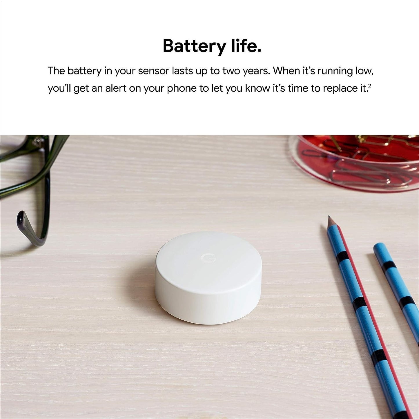 Google Nest Temperature Sensor Works w Nest Learning Thermostat E
