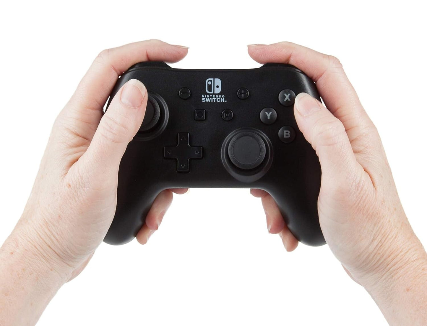 USB PowerA Nintendo Switch Wired Controller Black Detachable 10ft Cable