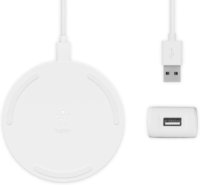 WIA001TTWH 10W Belkin Quick Charge Wireless QiCertified Charger