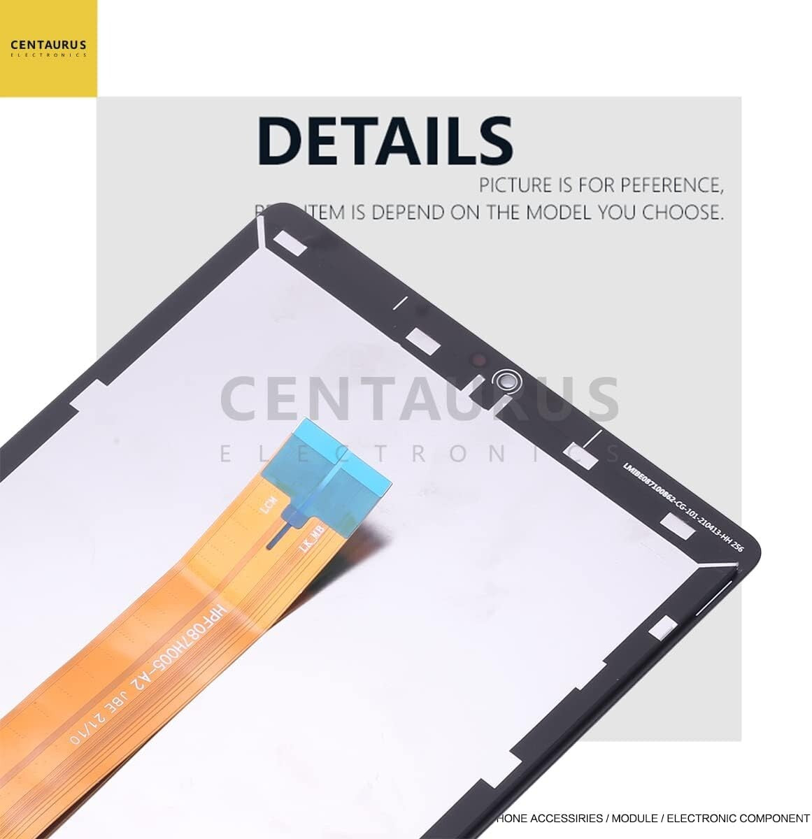 CENTAURUS ELECTRONICS CE Assembly Display Touch Screen Glass Digitizer Compa