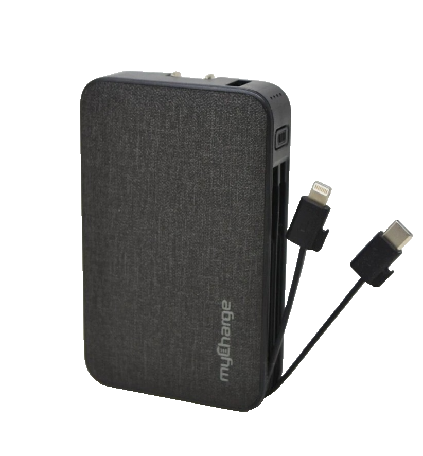 MyCharge Power Hub 10000mAh All-in-One Portable Charger for Samsung or iPhone