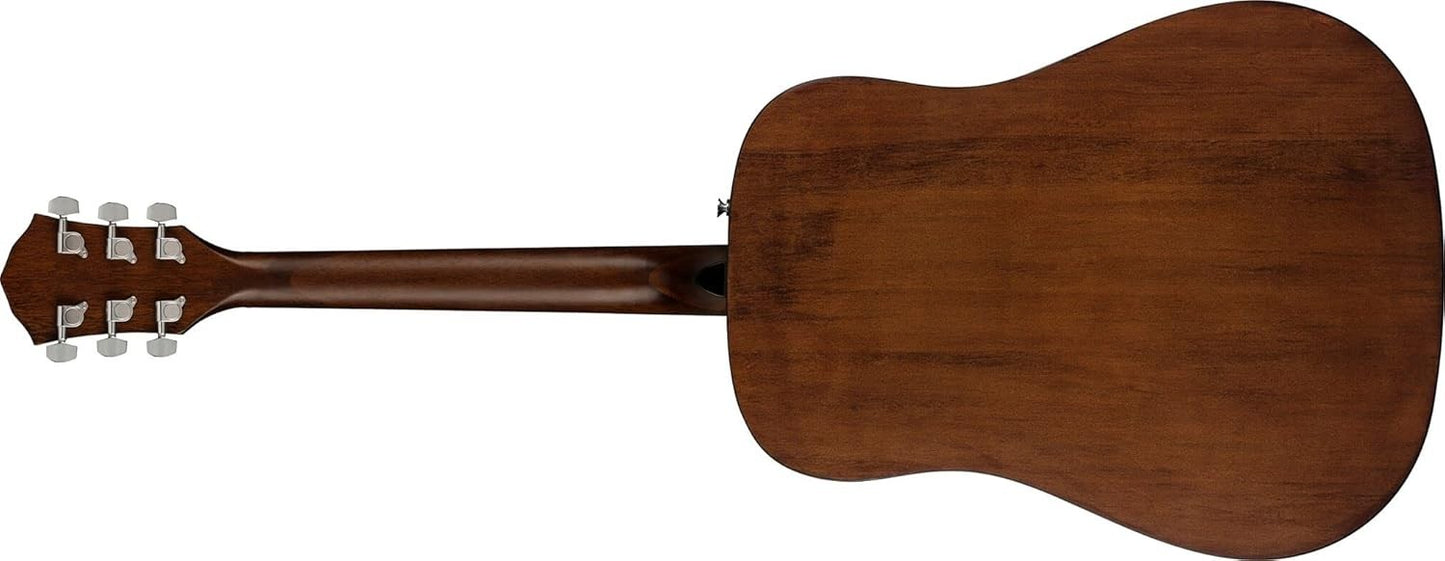 Fender FA-125 Dreadnought Pack – Sunburst Guitar + Stand, Tuner, Picks, Strings