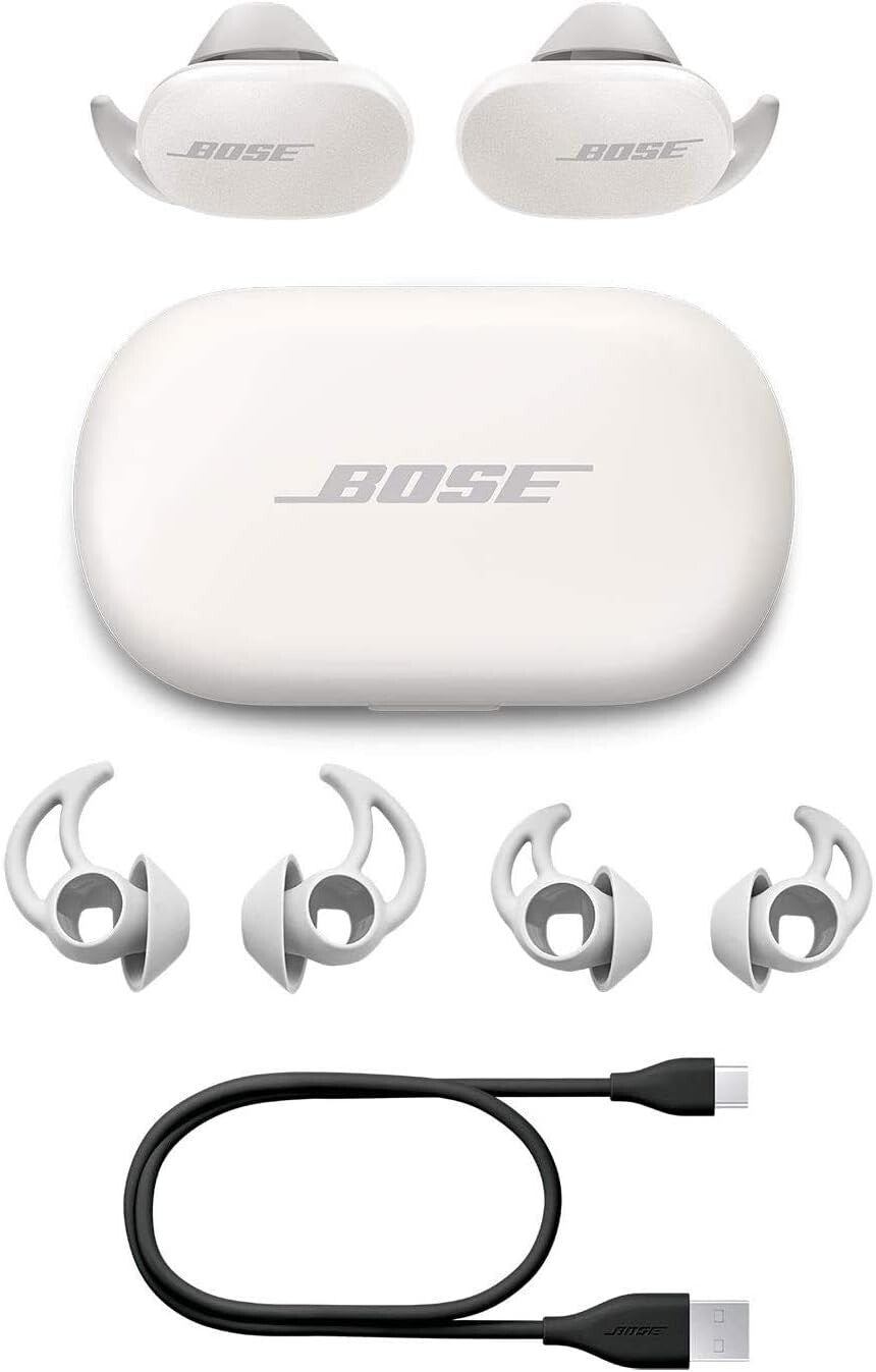Bose QuietComfort Noise Cancelling Earbuds True Wireless Earphones w Voice Con