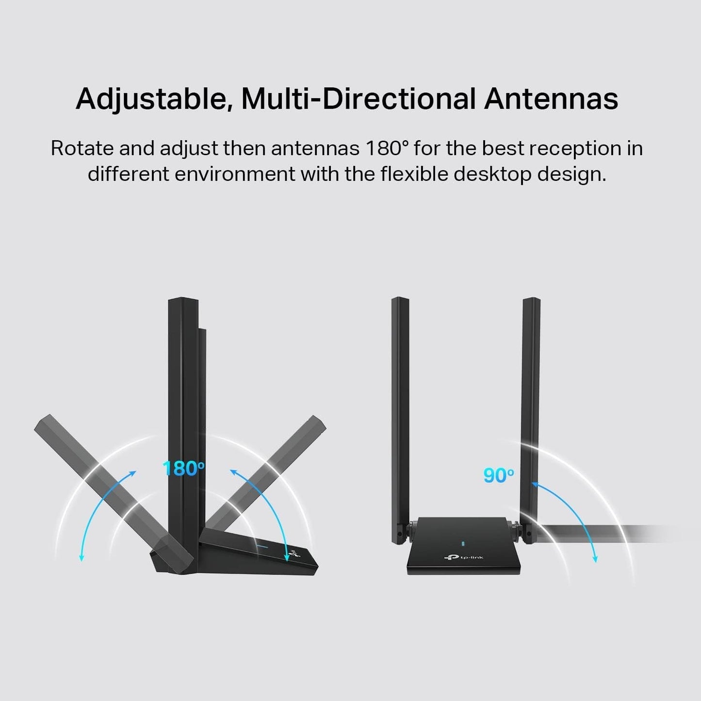 TP-Link Archer TX20U Plus – AX1800 WiFi 6 USB Adapter, Dual Band, WPA3, Windows