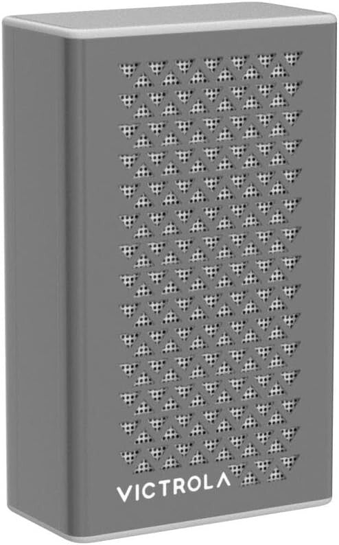 Victrola Music Edition 1 Portable Bluetooth Speaker Silver
