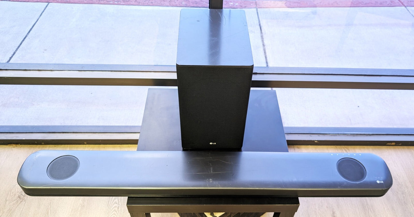 SK9Y LG 512 ch High Res Audio Sound Bar Dolby Atmos