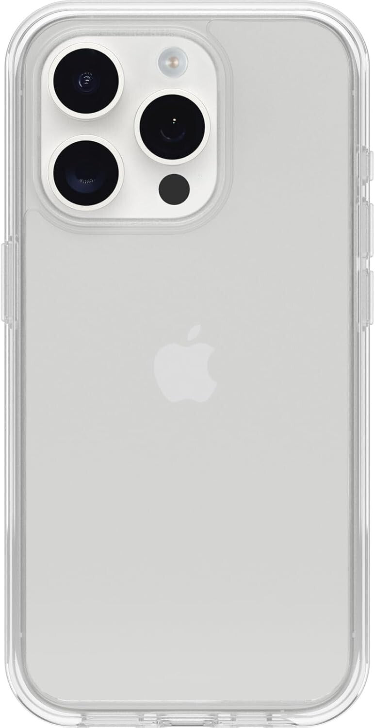 CLEAR OtterBox iPhone 15 Pro Only Symmetry Clear Series UltraSleek